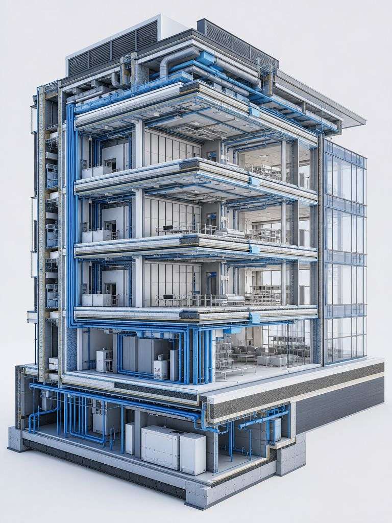 3D épületmodell